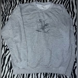 🩶GUC🩶 gildan bald eagle sweater